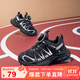 SNOOPY史努比童鞋男童運動(dòng)鞋兒童透氣休閑鞋學(xué)生軟底舒適跑鞋7889黑色31