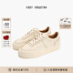 FOOT INDUSTRY 足下工業(yè)「品牌經(jīng)典」網(wǎng)球板鞋百搭運動休閑舒適真皮板鞋男女 古白 39