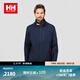 HELLY HANSEN, HH海麗漢森h(huán)h25秋經(jīng)典款CREW男款休閑戶外運動梭織抓絨外套軟殼 藏青色 L