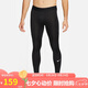 耐克（NIKE）男健身褲 春秋緊身訓練褲 彈力貼身 FB7953-010 黑 2XL  