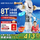 沁園（TRULIVA）前置過(guò)濾器家用凈水器8T大通量40微米手動(dòng)正反沖洗過(guò)濾器 壓力表監控全屋凈水器P-S5516 國家補貼
