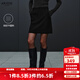 艾諾絲雅詩(shī)【商場(chǎng)同款】2025冬季新款通勤cleanht短款高腰A字半身裙41023565 黑色 M