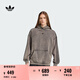 adidas寬松運(yùn)動(dòng)連帽衛(wèi)衣套頭衫男裝新款阿迪達(dá)斯官方三葉草JD0245 黑色     M