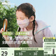 蕉下（beneunder）兒童口罩男女童透氣護(hù)眼角防曬面罩口罩AS338 紫色星辰 S 