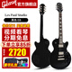 epiphone易普鋒LP Studio缺角演奏電吉他新手入門(mén)男女生專(zhuān)用易普峰 Les Paul Studio EB黑色