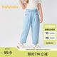巴拉巴拉童裝兒童長褲涼感牛仔褲女童2025夏季褲子松緊腰208225108008