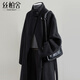 絲柏舍含綿羊毛90絨羽絨大衣女2025冬裝新款純色長(cháng)袖顯瘦外套