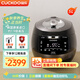 福庫（CUCKOO）黑晶鉆電飯煲家用2-8個(gè)人韓國原裝進(jìn)口大容量高壓電飯鍋智能語(yǔ)音定時(shí)多功能IH高壓鉆石聚能內膽 AH1080FD 5L