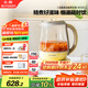 北鼎（Buydeem）【無(wú)膠水】養(yǎng)生壺中藥壺多功能養(yǎng)生壺迷你玻璃煮茶器煮茶壺燕窩銀耳1.5L K123小鵝黃
