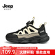 Jeep吉普兒童運動(dòng)鞋秋冬2025新款男童中大童籃球鞋女童網(wǎng)面透氣跑步鞋 黑米【網(wǎng)面款】 36 內長(cháng)約22.8cm