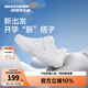 Skechers斯凱奇兒童校園跑步運(yùn)動(dòng)鞋男女款經(jīng)典百搭休閑小白鞋405681L 白色/WHT 36