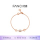 范琦（Fanci）銀飾【小蠻腰系列】幸運小蠻腰手鏈小眾輕奢生日表白禮物送女友 幸運小蠻腰手鏈-玫瑰金 無(wú)規格