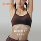 NEIWAI內外可外穿速干運動(dòng)文胸女露肩雙肩帶吊帶背心聚攏套頭好彈超輕 生巧棕 L