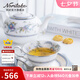 NoritakeJARDIN FLEURI 則武骨瓷咖啡杯子精致下午茶具茶杯禮盒裝 JARDIN FLEURI 茶/咖啡杯碟