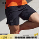安德瑪（UNDERARMOUR）春夏Launch男子二合一7英寸跑步運動(dòng)短褲1382641 黑色001 M