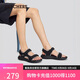 斯凱奇（Skechers）涼鞋男秋季軟底踩屎感外穿男鞋拖鞋沙灘鞋232893