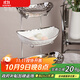 半物生活多層果盤(pán)輕奢零食盤(pán)子客廳家用水果盤(pán)歐式糖果盤(pán)創(chuàng  )意堅果干果盤(pán)