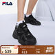 FILA 斐樂(lè)貓爪鞋4代男鞋復(fù)古老爹鞋時(shí)尚休閑運(yùn)動(dòng)鞋透氣厚底鞋貓爪6 黑-BK （貓爪4） 41