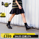 馬丁大夫（Dr.Martens）博士2976 YS男女秋季舒適百搭黃車(chē)線(xiàn)黑色切爾西靴 黑色 43