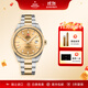 瑞士軍表瑞士原裝進(jìn)口自動(dòng)機械款防水夜光商務(wù)休閑手表男背透機芯五年聯(lián)保 34110.07-金盤(pán)間金款 41mm