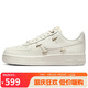 耐克NIKE板鞋女空軍一號(hào) AIR FORCE 1運(yùn)動(dòng)鞋F(xiàn)V3654-111帆白38