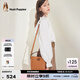 暇步士（Hush Puppies）單肩包女士包包新款歐美時(shí)尚水桶包百搭斜挎包生日禮物送老婆 棕色HA-131202050
