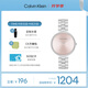 凱文克萊（Calvin Klein）CK永恒系列簡約小彈簧石英女表送女友鋼色25100015送女友禮物