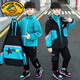 G.DUCKKIDS男童外套春秋裝兒童沖鋒衣三合一2025新款加厚風(fēng)衣可拆卸中大童潮 綠色 春秋款外套+內(nèi)搭 130 建議身高1.2米左右