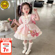 G.DUCKKIDS小黃鴨洛麗塔公主裙女童連衣裙兒童表演服裝女寶寶生日禮物裙子潮 洛麗塔裙子 100 尺碼2~3歲【 90-100cm】cm