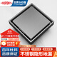 杜邦（DUPONT）世界500強槍灰色不銹鋼隱形防臭地漏淋浴可鑲瓷磚正反兩用50管徑