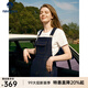 Navigare意大利小帆船減齡牛仔背帶裙女士夏季氣質(zhì)吊帶裙時(shí)尚女裝連衣裙 海軍藍 XL 碼