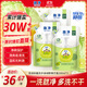 獅王（Lion）趣凈泡沫抑菌洗手液綠野青芒香200ml*3替換裝植萃抑菌天然保濕