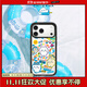 CASETIFY Chiikawa x CASETiFY聯(lián)名 吉伊卡哇夏日派對 適用于iPhone 17/16/15  Air/Pro/Max蘋(píng)果手機殼 透明黑框 iPhone 17 Pro