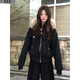 詩丹蕊棉服女2025新款韓系超好看座山雕外套加絨加厚派克服棉衣冬季棉襖 黑色 均碼 【可備注碼數(shù)】