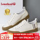 楓葉（leaveland）男鞋2025秋冬新品真牛皮簡(jiǎn)版休閑皮鞋男潮流時(shí)尚百搭板鞋子男 白色（皮鞋碼） 41