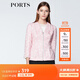 PORTS寶姿  新品商場(chǎng)同款女裝簡(jiǎn)約蝴蝶結全開(kāi)襟夾克外套SN8J013HFQ064 白色 S (4)