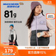 Skechers斯凱奇自營(yíng)秋冬季新款6-12歲男女中大童梭織羽絨服背心L424K096