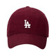 美職棒（MLB）旗艦官網(wǎng)男女帽子春夏軟頂運(yùn)動(dòng)棒球帽休閑遮陽(yáng)帽鴨舌帽生日禮物 洛杉磯道奇隊(duì)/酒紅色/77 均碼 F