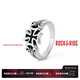 ROCK&RIDE 小鐵十字章戒指 925銀男士時(shí)尚復古潮流 送男友禮物美式經(jīng)典 23 號