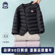 嘿小鵝三防秋冬季鵝絨服兒童輕薄羽絨服男童女童中大童校服內膽羽絨內搭 黑色 三防輕暖90白鵝絨 150