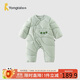 童泰（TONGTAI）嬰兒羽絨連體衣寶寶厚款鴨絨服男童女童外出防風衣服哈衣爬服