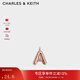 CHARLES&KEITH情人節(jié)個性字母吊墜掛墜生日禮物CK5-72120241-A A 1個