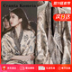CRANTA KOMEIA圍巾女長(cháng)披肩2025新款圍脖女空調保暖加厚韓版生日禮物送女生女友 青鳥(niǎo)藍 高級感送老婆女朋友愛(ài)人實(shí)用高檔