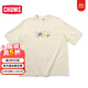 CHUMS洽洽鳥(niǎo)潮流運動(dòng)戶(hù)外休閑舒適印花短袖T恤百搭上衣CH01-2357 G057 M