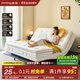 德庭馬尾毛手工智能電動(dòng)床墊哄睡神器全自動(dòng)升降床圓夢(mèng)席夢(mèng)思床墊 圓夢(mèng)馬尾毛智能床墊 遙控+APP+米家+哄睡+震動(dòng) 1800mm*2000mm