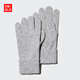 優(yōu)衣庫女裝羊絨手套/25秋冬新款479257 03 灰色 L