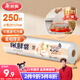 美麗雅保鮮袋食品級小號250只17*25cm廚房冰箱加厚食品分裝袋密封袋