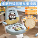 卡蒂奧簡(jiǎn)約兒童學(xué)習椅子套罩彈力通用學(xué)生椅子保護套布藝寫(xiě)字桌椅套卡通 學(xué)B款】學(xué)習熊貓【升級防滑座墊