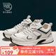 飛躍老爹鞋男女款冬季透氣運動(dòng)休閑鞋子女潮流情侶款舒適緩震跑步鞋 米墨綠 38