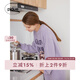 gelatopique秋冬新品女睡裙半邊絨西施犬長(cháng)連衣裙PWNO245366 深藍色 均碼 （F）
